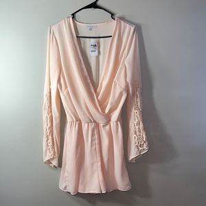 NWT Charlotte Russe Medium Romper